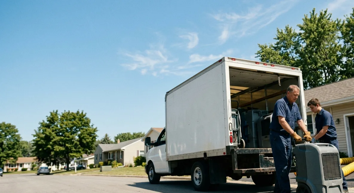 Water Damage Cleanup in Dekalb, IL near me